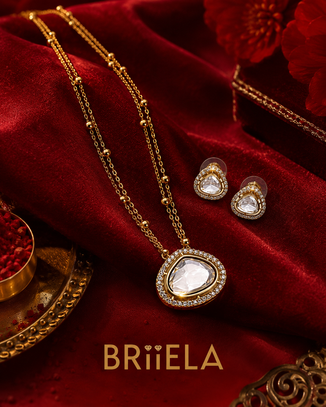 TRINETRA NECKLACE SET