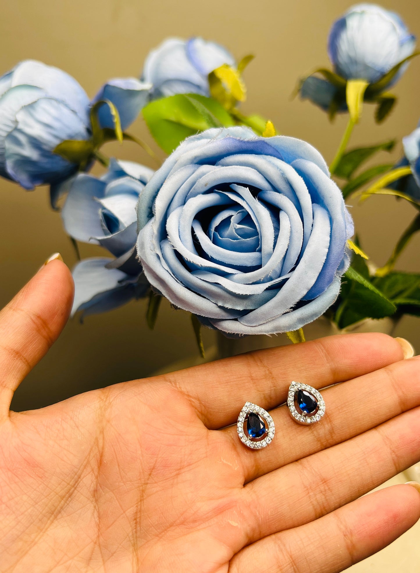 Salil Blue earrings